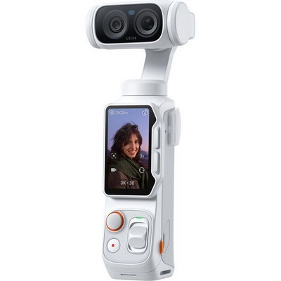 Экшн-камера Insta360 Luna Ultra Standard Bundle Stellar White - фото 58576