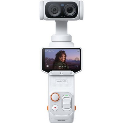 Экшн-камера Insta360 Luna Ultra Standard Bundle Stellar White - фото 58577