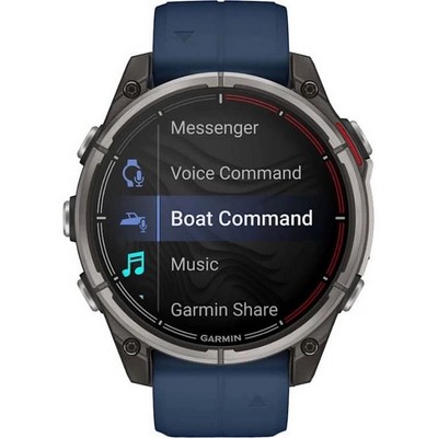 Умные часы Garmin Quatix 8 47mm Amoled Sapphire Titanium Black 010-02904-50 - фото 58667
