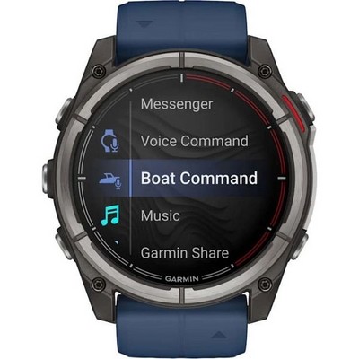 Умные часы Garmin Quatix 8 51mm Amoled Sapphire Titanium Black 010-02905-91 - фото 58673