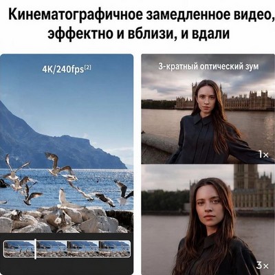 Экшн-камера DJI Osmo Pocket 4P Standard Combo White - фото 58820