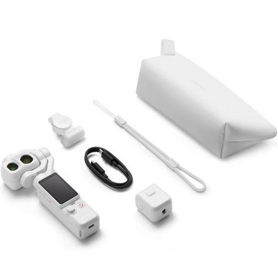 Экшн-камера DJI Osmo Pocket 4P Standard Combo White - фото 58817