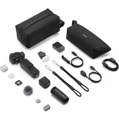 Экшн-камера DJI Osmo Pocket 4P Vlog Combo Black - фото 58824