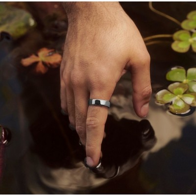 Умное кольцо Oura Ring 5 Size 10 Silver - фото 58873