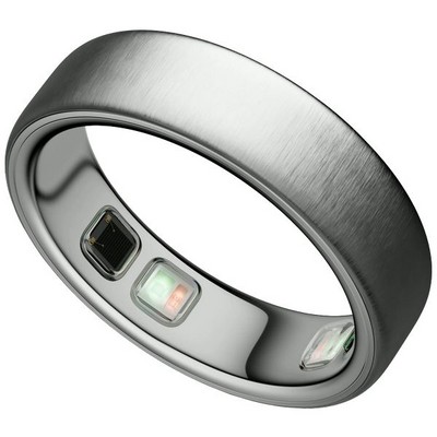 Умное кольцо Oura Ring 5 Size 9 Brushed Silver - фото 58892
