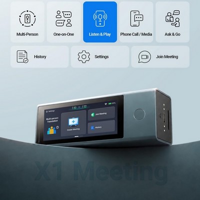 Наушники с переводчиком Timekettle X1 AI Meeting Interpreter Hub - фото 59985