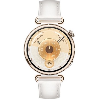 Умные часы Huawei Watch GT 6 41mm White Composite Leather Strap - фото 60051