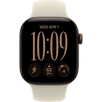 Умные часы Apple Watch Series 12 42mm GPS Dark Bronze Aluminum Case with Sand Sport Band SM/ML - фото 60635
