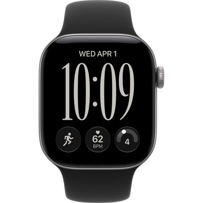 Умные часы Apple Watch Series 12 42mm GPS Space Gray Aluminum Case with Space Gray Sport Band SM/ML - фото 60707