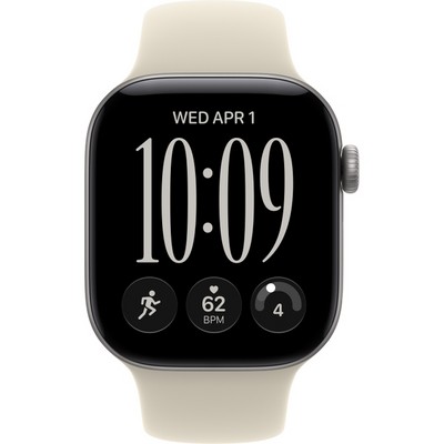 Умные часы Apple Watch Series 12 42mm GPS Space Gray Aluminum Case with Sand Sport Band SM/ML - фото 60709