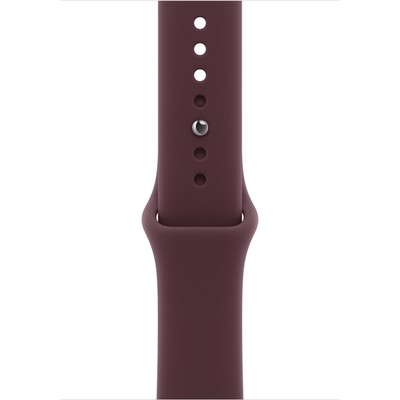 Умные часы Apple Watch Series 12 46mm GPS Light Gold Aluminum Case with Burgundy Sport Band SM/ML - фото 60748