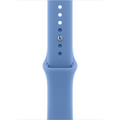 Умные часы Apple Watch Series 12 46mm GPS Dark Bronze Aluminum Case with Wildflower Blue Sport Band SM/ML - фото 60759