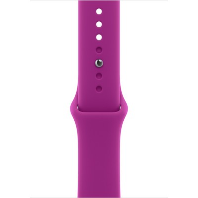 Умные часы Apple Watch Series 12 46mm GPS Light Gold Aluminum Case with Magenta Sport Band SM/ML - фото 60773