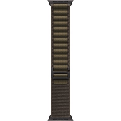 Умные часы Apple Watch Ultra 4 49mm GPS + Cellular Black Titanium Case with Dark Olive Alpine Loop S/M/L - фото 60876