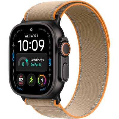 Умные часы Apple Watch Ultra 4 49mm GPS + Cellular Black Titanium Case with Sand Trail Loop SM/ML - фото 60889