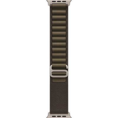 Умные часы Apple Watch Ultra 4 49mm GPS + Cellular Natural Titanium Case with Dark Olive Alpine Loop S/M/L - фото 60906