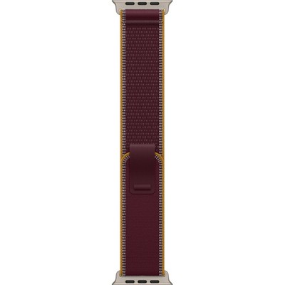 Умные часы Apple Watch Ultra 4 49mm GPS + Cellular Natural Titanium Case with Burgundy Trail Loop SM/ML - фото 60918