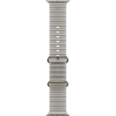 Умные часы Apple Watch Ultra 4 49mm GPS + Cellular Natural Titanium Case with Translucent Gray Ocean Band - фото 60930