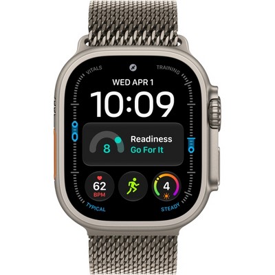 Умные часы Apple Watch Ultra 4 49mm GPS + Cellular Natural Titanium Case with Natural Titanium Milanese Loop S/M/L - фото 60932