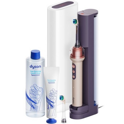 Электрическая зубная щетка Dyson CameraJet Electric Toothbrush with Flosser Ceramic Pink - фото 60948