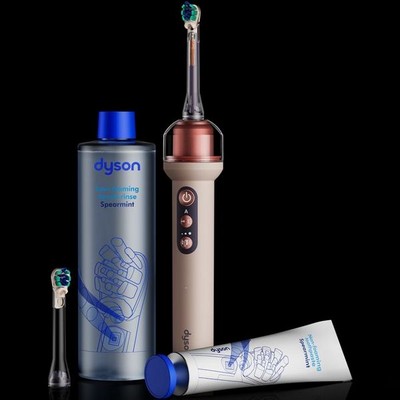 Электрическая зубная щетка Dyson CameraJet Electric Toothbrush with Flosser Ceramic Pink - фото 60954