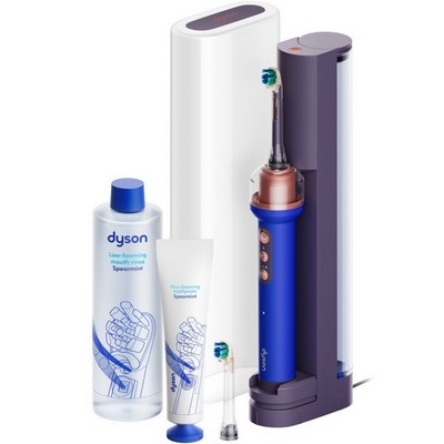 Электрическая зубная щетка Dyson CameraJet Electric Toothbrush with Flosser Ceramic Ultra Blue - фото 60955