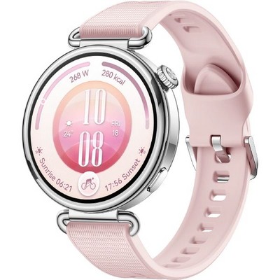 Умные часы Huawei Watch GT 7 41mm Pink EasyCross Fluoroelastomer Strap - фото 61123