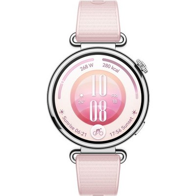 Умные часы Huawei Watch GT 7 41mm Pink EasyCross Fluoroelastomer Strap - фото 61124
