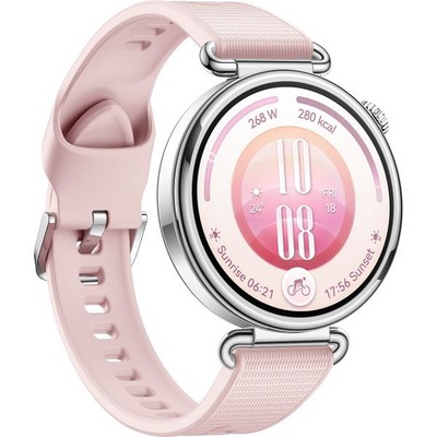 Умные часы Huawei Watch GT 7 41mm Pink EasyCross Fluoroelastomer Strap - фото 61125