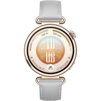 Умные часы Huawei Watch GT 7 41mm Grey Composite Leather Strap - фото 61146