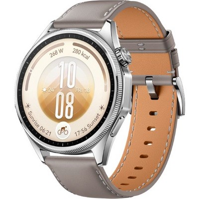 Умные часы Huawei Watch GT 7 46mm Grey Composite Leather Strap - фото 61131