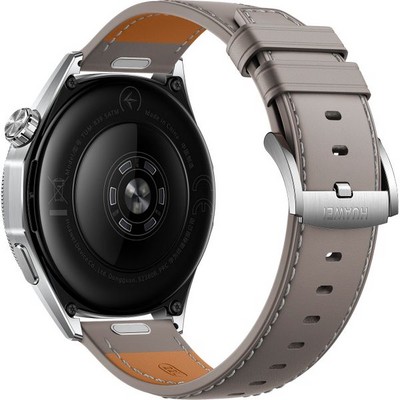 Умные часы Huawei Watch GT 7 46mm Grey Composite Leather Strap - фото 61162