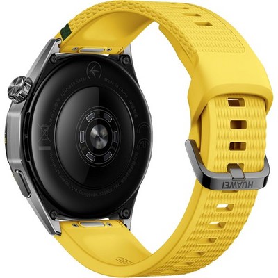 Умные часы Huawei Watch GT 7 46mm Yellow EasyCross Fluoroelastomer Strap - фото 61167
