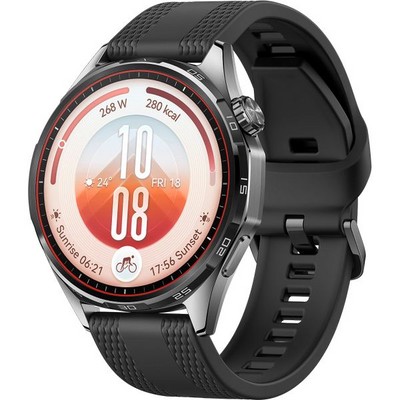 Умные часы Huawei Watch GT 7 46mm Black EasyCross Fluoroelastomer Strap - фото 61134