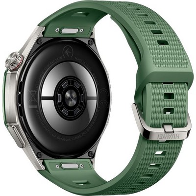 Умные часы Huawei Watch GT 7 Pro 46mm Green EasyCross Fluoroelastomer Strap - фото 61176