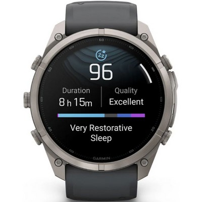 Умные часы Garmin Fenix 9 Pro 51mm Amoled Sapphire Titanium with Graphite/Black Silicone Band (010-04337-26) - фото 61298