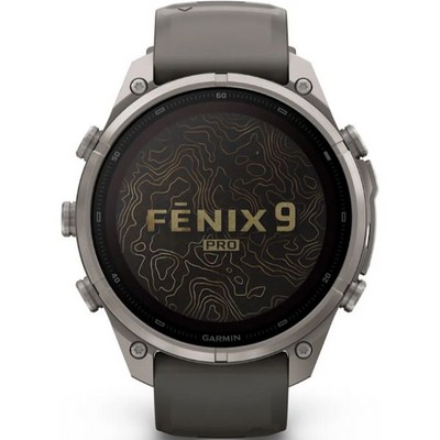 Умные часы Garmin Fenix 9 Pro inReach 47mm Solar Sapphire Titanium with Pebble Gray/Silver Gray Silicone Band (010-04338-01) - фото 61364