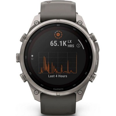Умные часы Garmin Fenix 9 Pro inReach 47mm Solar Sapphire Titanium with Pebble Gray/Silver Gray Silicone Band (010-04338-01) - фото 61365