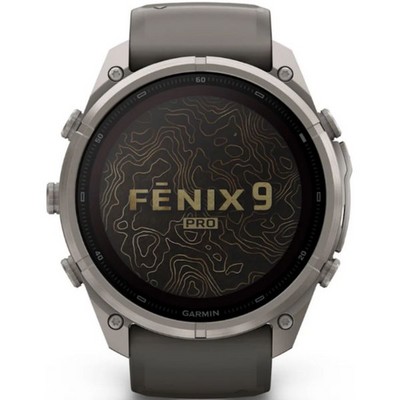 Умные часы Garmin Fenix 9 Pro inReach 51mm Solar Sapphire Titanium with Pebble Gray/Silver Gray Silicone Band (010-04339-01) - фото 61399