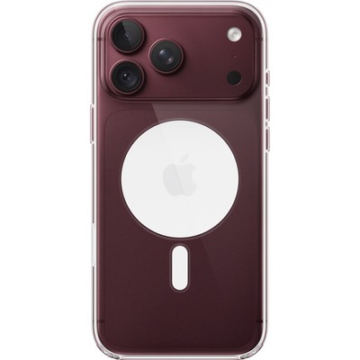 Чехол Apple iPhone 18 Pro Max Clear Case with MagSafe прозрачный - фото 61499