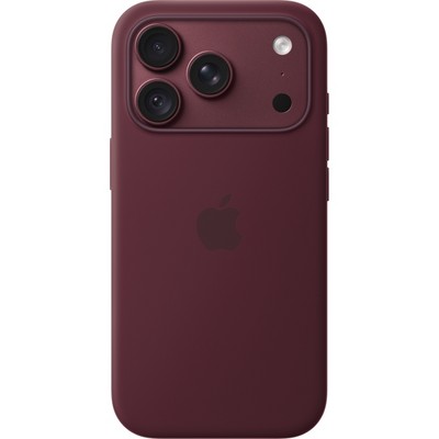 Чехол Apple iPhone 18 Pro Silicone Case with MagSafe Burgundy - фото 61503