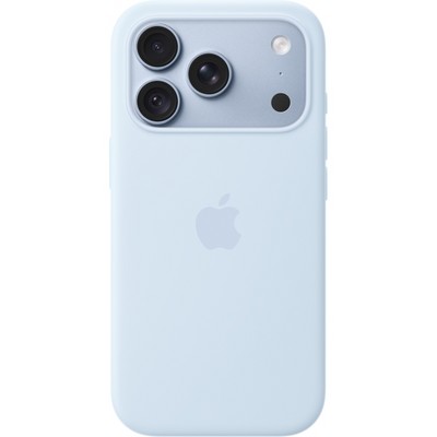 Чехол Apple iPhone 18 Pro Silicone Case with MagSafe Crisp Blue - фото 61519