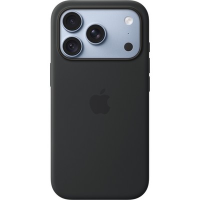 Чехол Apple iPhone 18 Pro Silicone Case with MagSafe Black - фото 61536