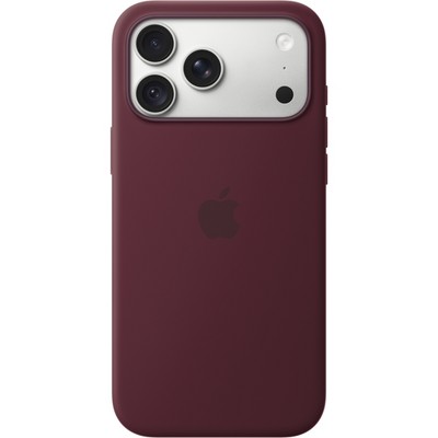 Чехол Apple iPhone 18 Pro Max Silicone Case with MagSafe Burgundy - фото 61541