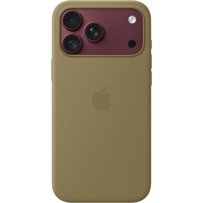 Чехол Apple iPhone 18 Pro Max Silicone Case with MagSafe Olive - фото 61544