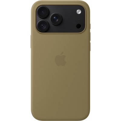 Чехол Apple iPhone 18 Pro Max Silicone Case with MagSafe Olive - фото 61546