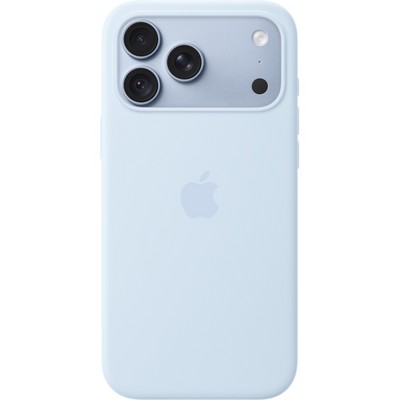 Чехол Apple iPhone 18 Pro Max Silicone Case with MagSafe Crisp Blue - фото 61547