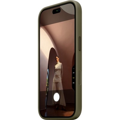 Чехол Apple iPhone 18 Pro TechWoven Case with MagSafe Olive - фото 61578