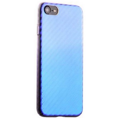 Чехол-накладка пластиковый J-case Colorful Fashion Series 0.5mm для iPhone SE (2020г.)/ 8/ 7 (4.7") Фиолетовый оттенок - фото 8311