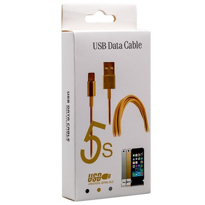 Дата-кабель USB для LIGHTNING TO USB CABLE (1.0 м) (для iOS9) золотой - фото 4890